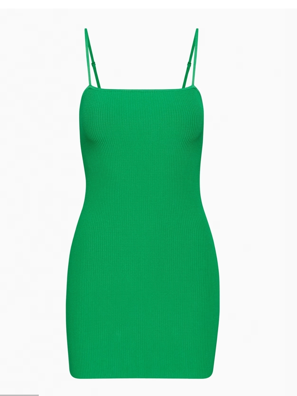 Babaton Emerald Ribbed Knit Top